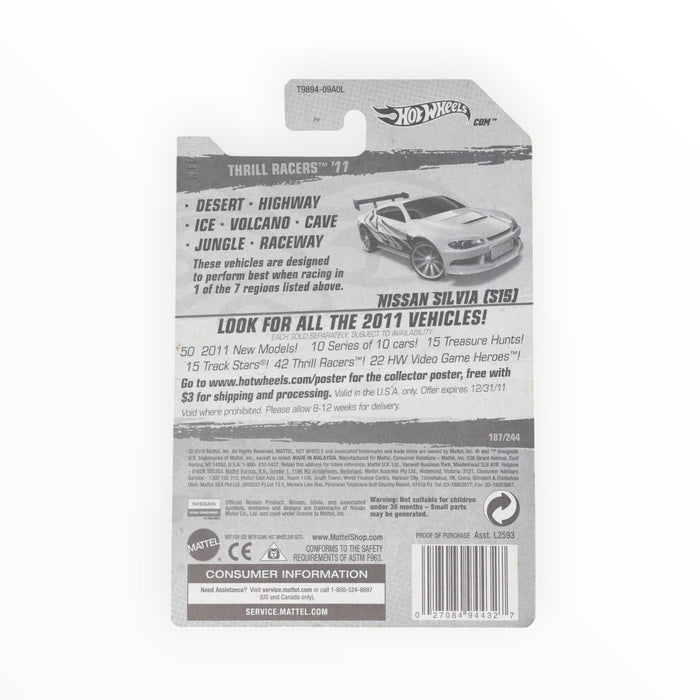 Hot Wheels Nissan Silvia (S15) - Mainline (2011) 187/244