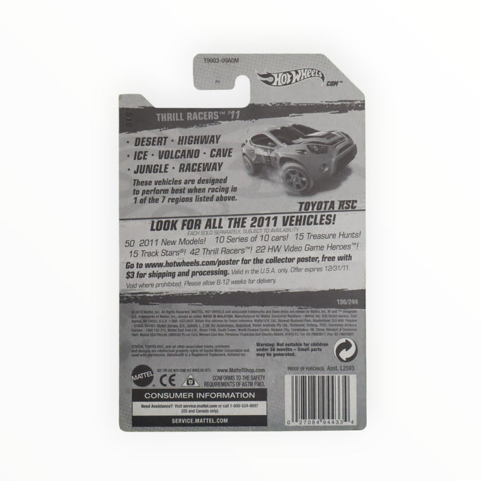 Hot Wheels Toyota RSC - Mainline (2011) 196/244