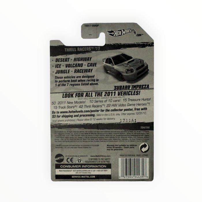 Hot Wheels Subaru Impreza - Mainline (2011) 204/244