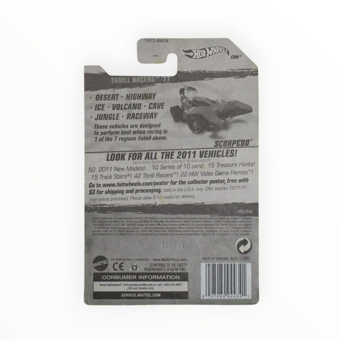 Hot Wheels Scorpedo - Mainline (2011) 205/244