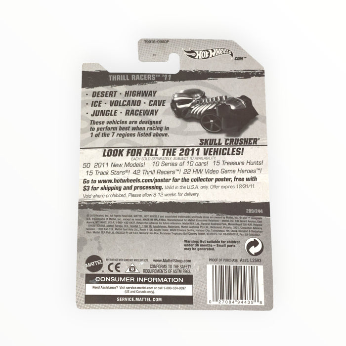 Hot Wheels Skull Crusher - Mainline (2011) 209/244