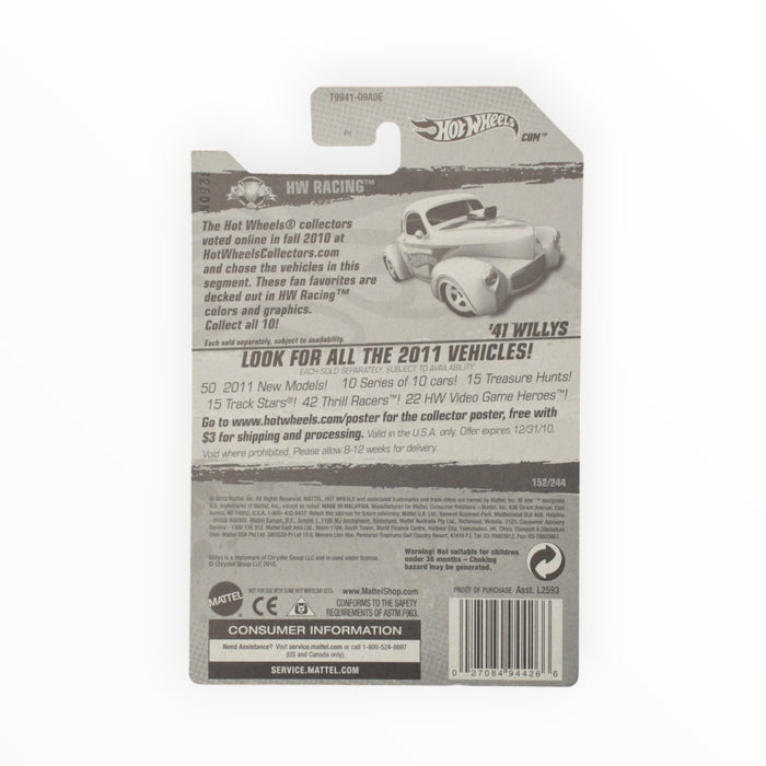 Hot Wheels '41 Willys - Mainline (2011) 152/244