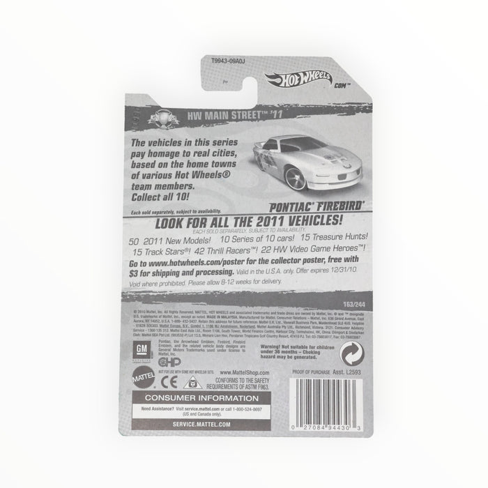 Hot Wheels Pontiac Firebird - Mainline (2011) 163/244
