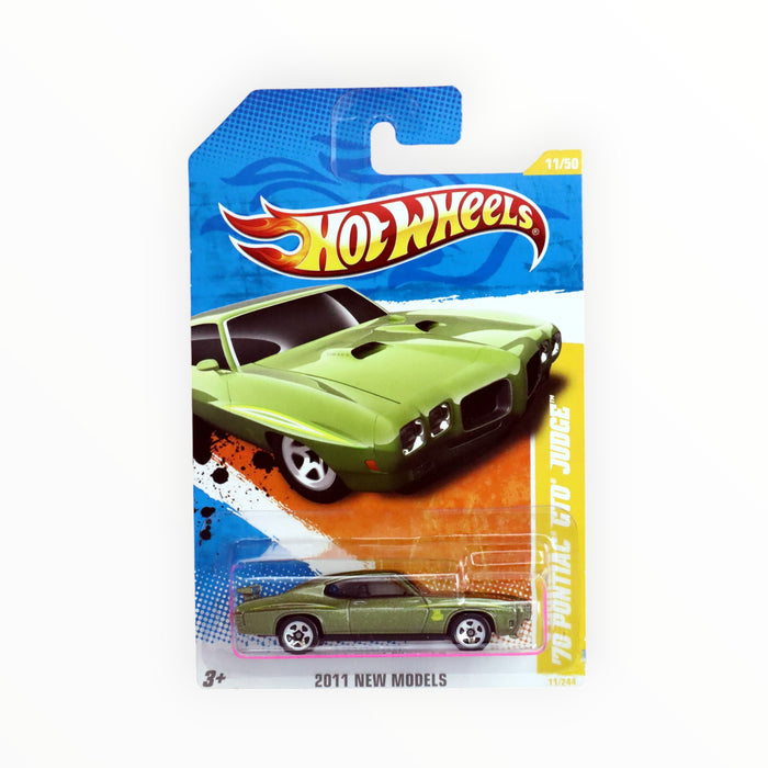 Hot Wheels '70 Pontiac GTO Judge - Mainline (2011) 11/244