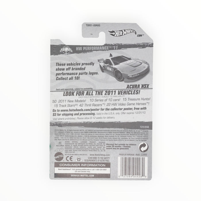 Hot Wheels Acura NSX - Mainline (2011) 131/244