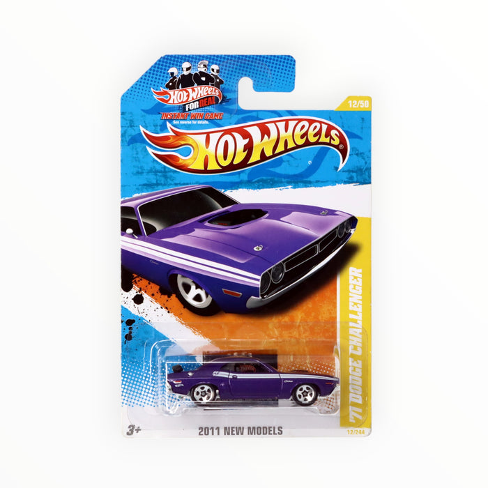 Hot Wheels '71 Dodge Challenger - Mainline (2011) 12/244