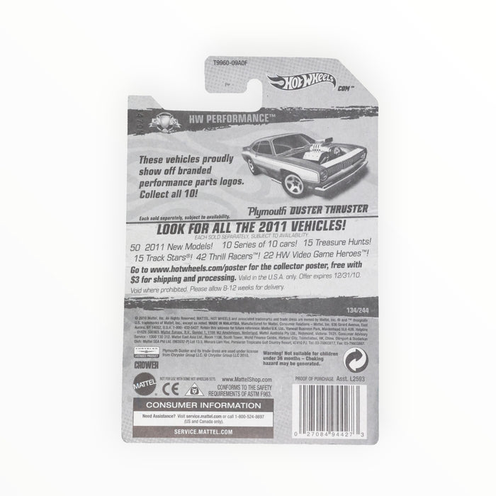 Hot Wheels Plymouth Duster Thruster - Mainline (2011) 134/244
