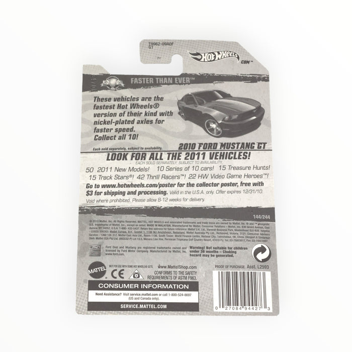 Hot Wheels 2010 Ford Mustang GT - Mainline (2011) 144/244