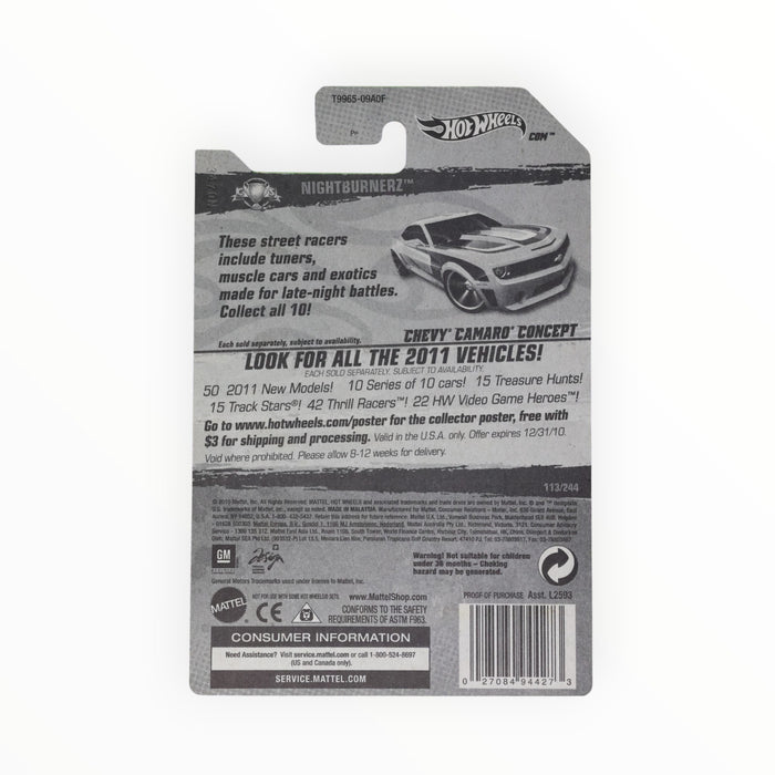 Hot Wheels Chevy Camaro Concept - Mainline (2011) 113/244