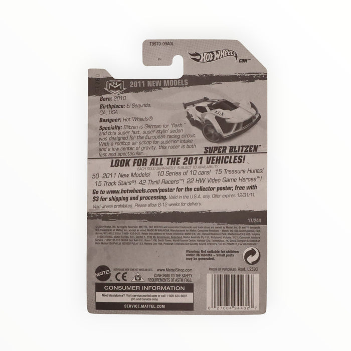 Hot Wheels Super Blitzen - Mainline (2011) 17/244