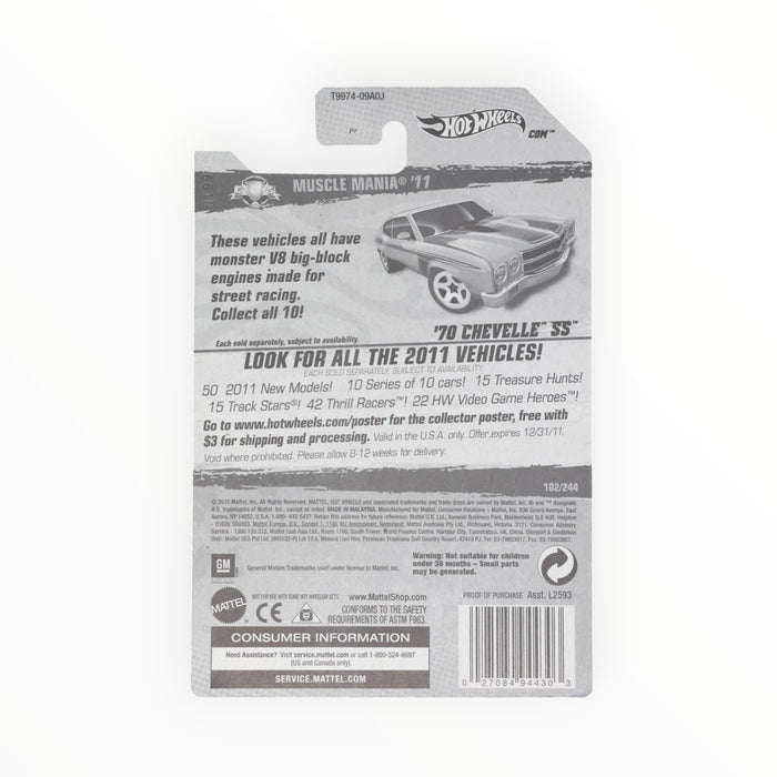 Hot Wheels '70 Chevelle SS - Mainline (2011) 102/244