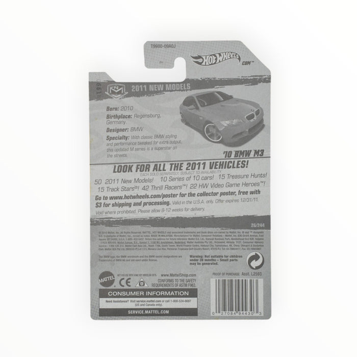 Hot Wheels '10 BMW M3 - Mainline (2011) 26/244