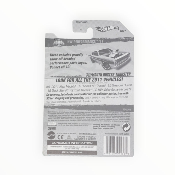 Hot Wheels Plymouth Duster Thruster - Mainline (2011) 134/244