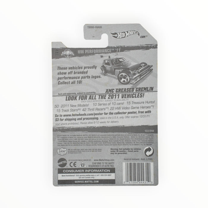 Hot Wheels AMC Greased Gremlin - Mainline (2011) 137/244