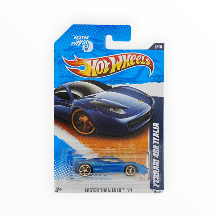 Hot Wheels Ferrari 458 Italia - Mainline (2011) 146/244