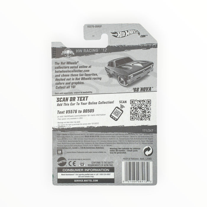 Hot Wheels '66 Chevy Nova - Mainline (2011) 154/244