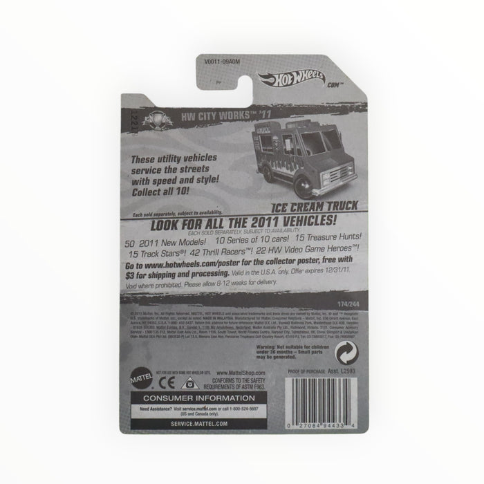 Hot Wheels Ice Cream Truck - Mainline (2011) 174/244