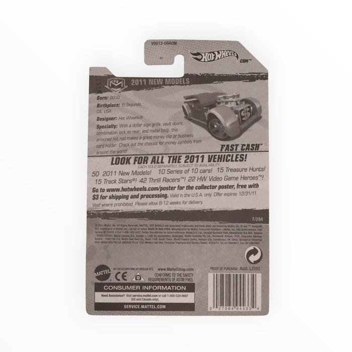 Hot Wheels Fast Cash - Mainline (2011) 7/244