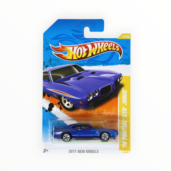 Hot Wheels '70 Pontiac GTO Judge - Mainline (2011) 11/244