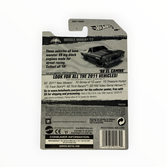 Hot Wheels '68 El Camino - Mainline (2011) 104/244