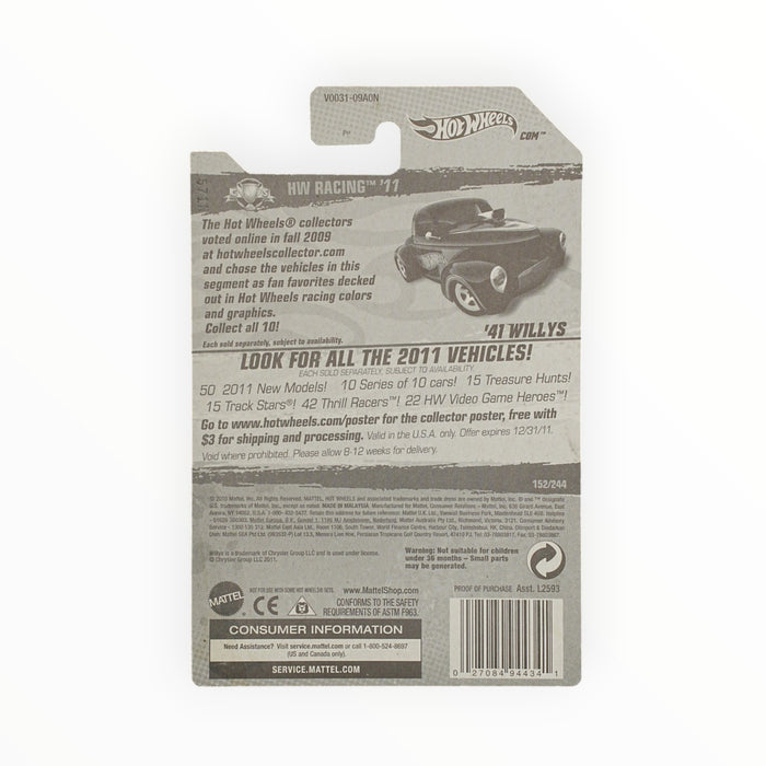 Hot Wheels '41 Willys - Mainline (2011) 152/244