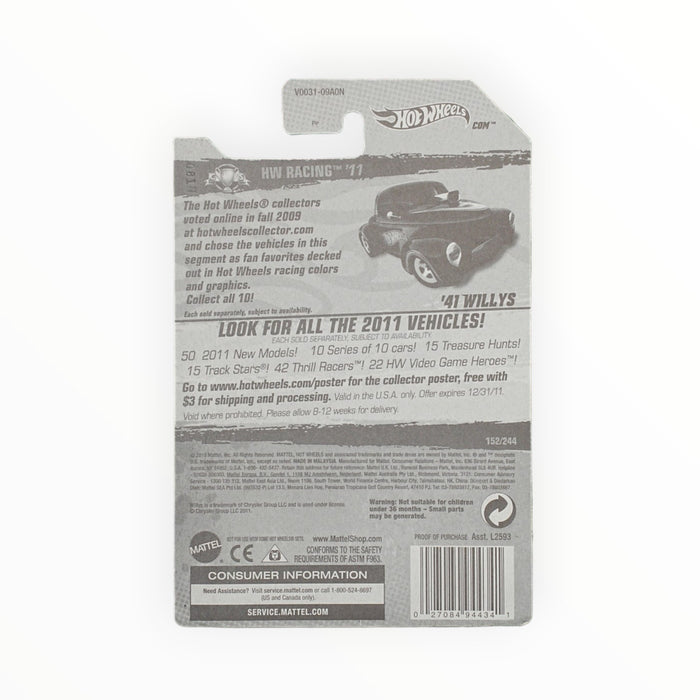 Hot Wheels '41 Willys - Mainline (2011) 152/244