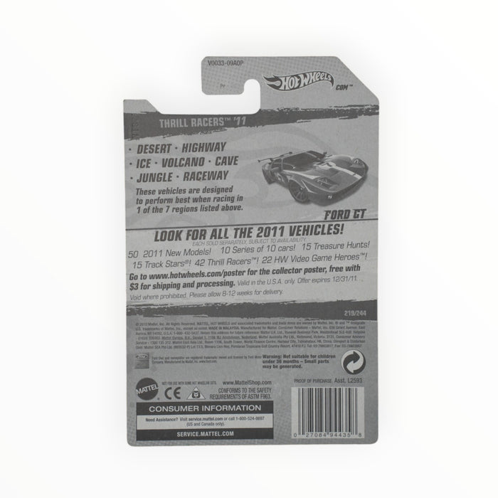 Hot Wheels Ford GT - Mainline (2011) 219/244