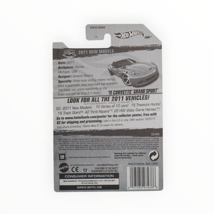 Hot Wheels '11 Corvette Grand Sport - Mainline (2011) 32/244