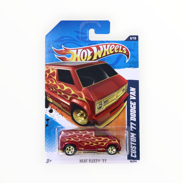 Hot Wheels Custom '77 Dodge Van - Mainline (2011) 96/244