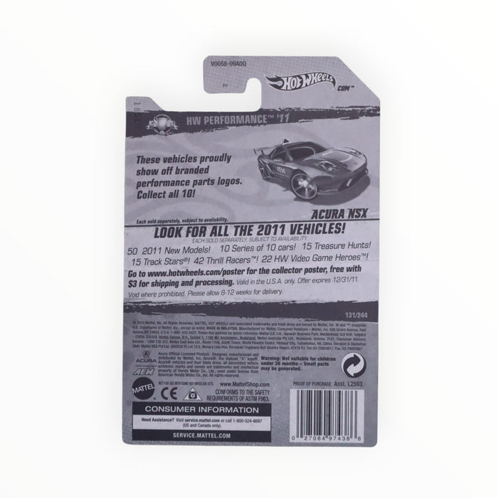 Hot Wheels Acura NSX - Mainline (2011) 131/244