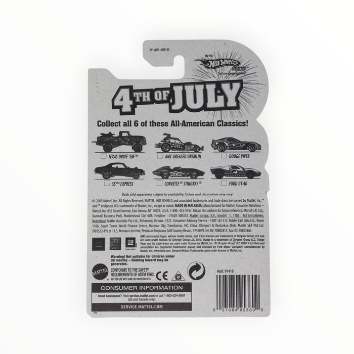 Hot Wheels Dodge Viper - Fourth of July (2010)