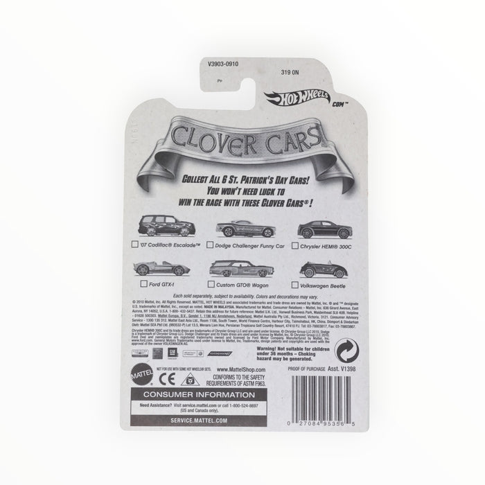 Hot Wheels Volkswagen Beetle - Clover Cars (2011)