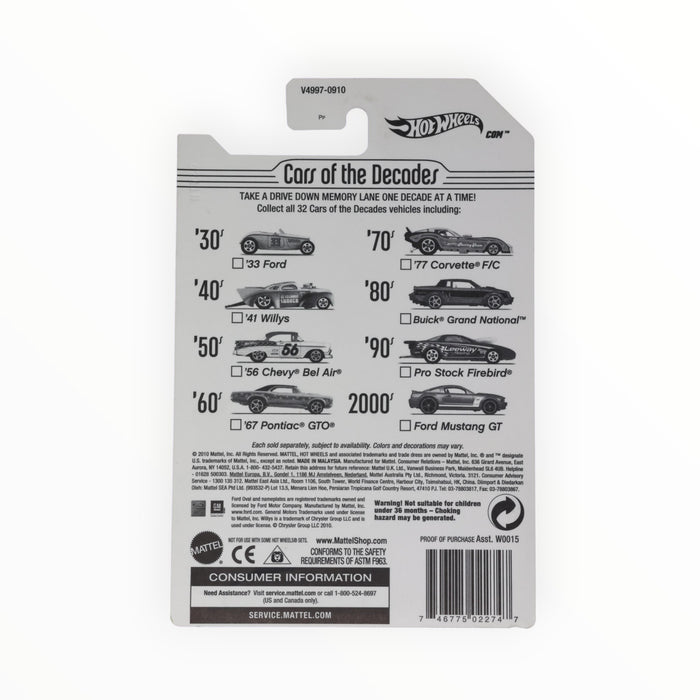 Hot Wheels Pro Stock Firebird - Cars of the Decades (2011) 25/32