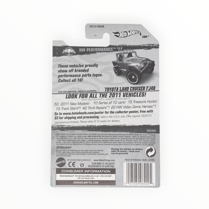 Hot Wheels Toyota Land Cruiser FJ40 - Mainline (2011) 133/244