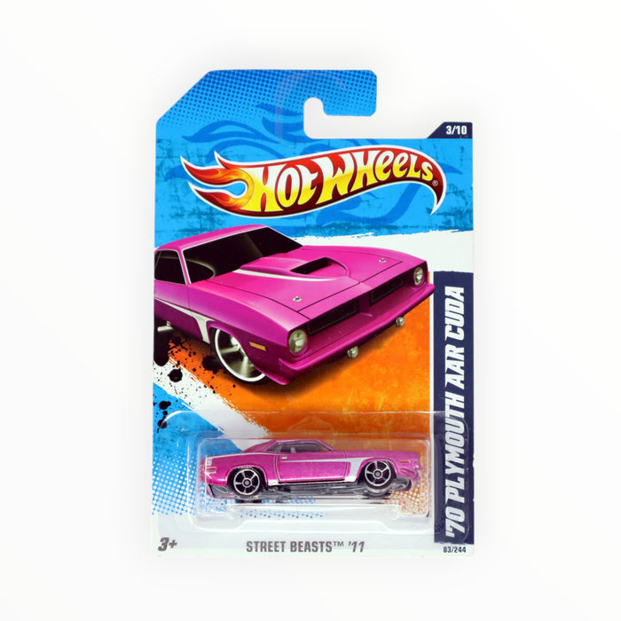 Hot Wheels '70 Plymouth AAR Cuda - Mainline (2011) 83/244