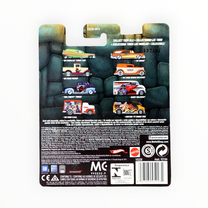 Hot Wheels 50s Chevy Truck (Skeletor & Panthor) Nostalgic Brands (2011)