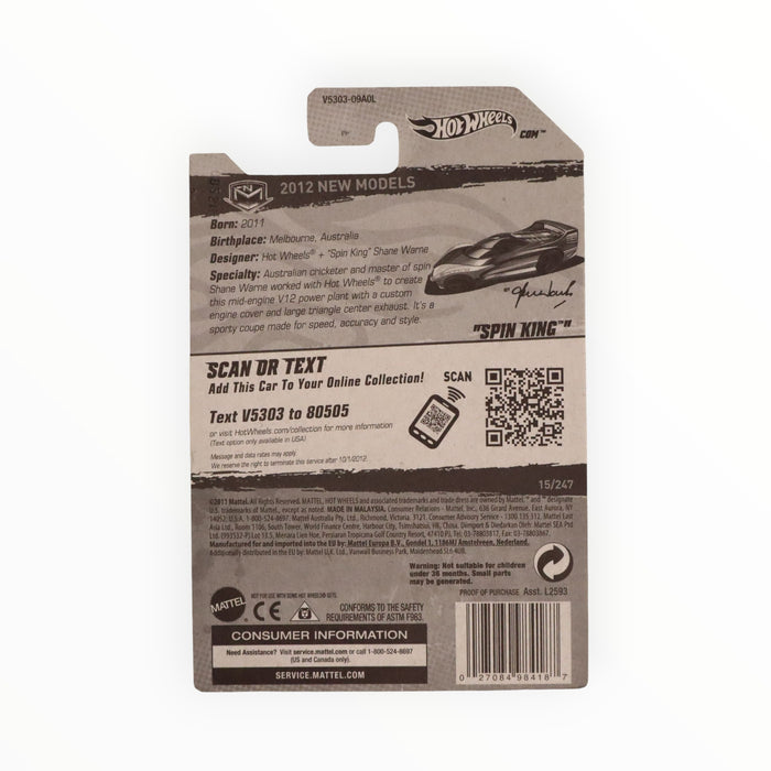 Hot Wheels Spin King - Mainline (2012) 15/247