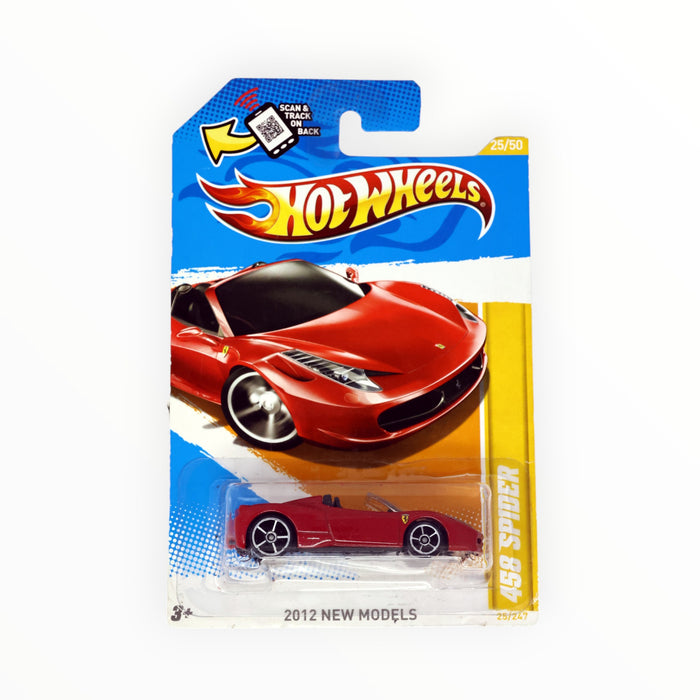 Hot Wheels 458 Spider - Mainline (2012) 25/247