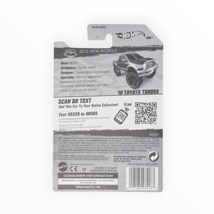 Hot Wheels '10 Toyota Tundra - Mainline (2012) 40/247