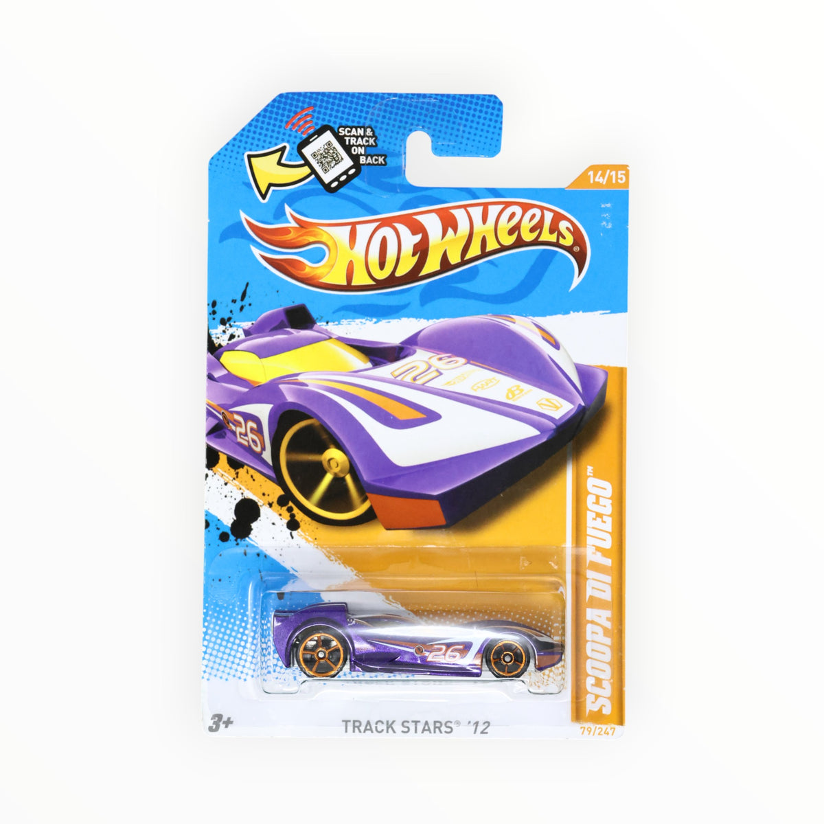 Hot Wheels Scoopa Di Fuego - Mainline (2012) 79/247 — 99Diecast