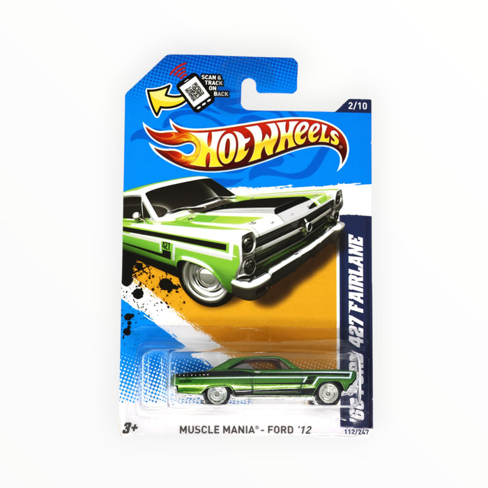 Hot Wheels '66 Ford 427 Fairlane (Super Treasure Hunt) Mainline (2012) 112/247