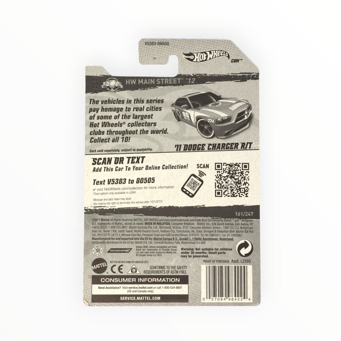 Hot Wheels '11 Dodge Charger R/T (Super Treasure Hunt) 2012 - 161/247