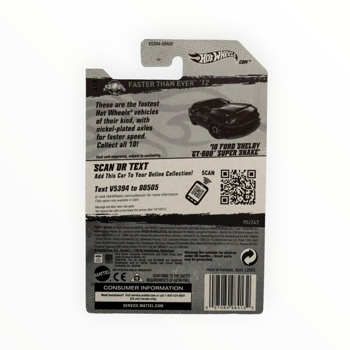 Hot Wheels '10 Ford Shelby GT-500 Super Snake - Mainline (2012) 95/247