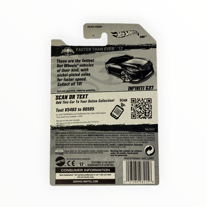 Hot Wheels Infiniti G37 - Mainline (2012) 94/247