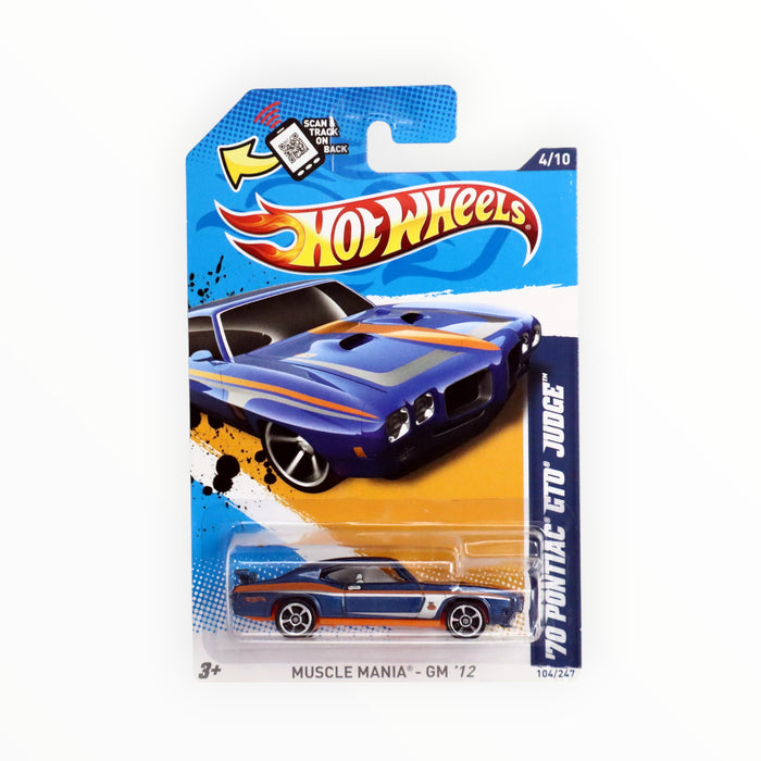 Hot Wheels '70 Pontiac GTO Judge - Mainline (2012) 104/247