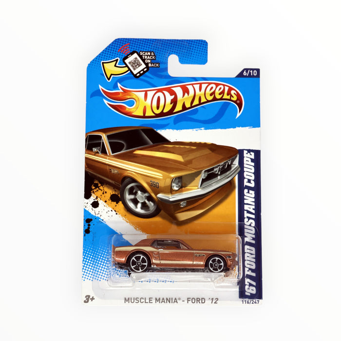 Hot Wheels '67 Ford Mustang Coupe - Mainline (2012) 116/247