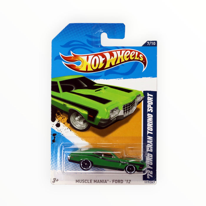 Hot Wheels '72 Ford Gran Torino Sport - Mainline (2012) 117/247