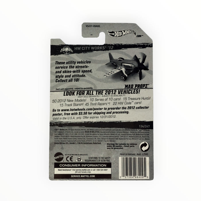 Hot Wheels Mad Propz - Mainline (2012) 134/247