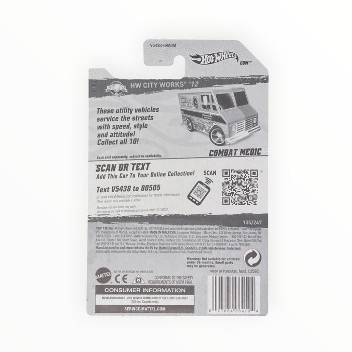Hot Wheels Combat Medic - Mainline (2012) 135/247