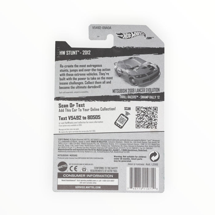Hot Wheels Mitsubishi 2008 Lancer Evolution - Mainline (2012) 188/247